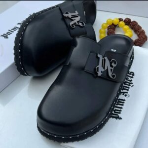Palm Angels Studded Mules – Levonteluxe Rebellious Luxury in Leather