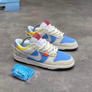 AMBUSH x NO BRAINER x Nike SB Dunk Low “Creamy Blue” – Exclusive Collaboration Sneaker | Levonteluxe