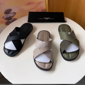 The Emporio Armani Kriss Kross Sandals